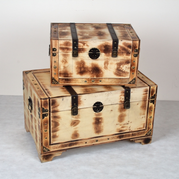 Dřevěná truhla 64x40x výška 36cm