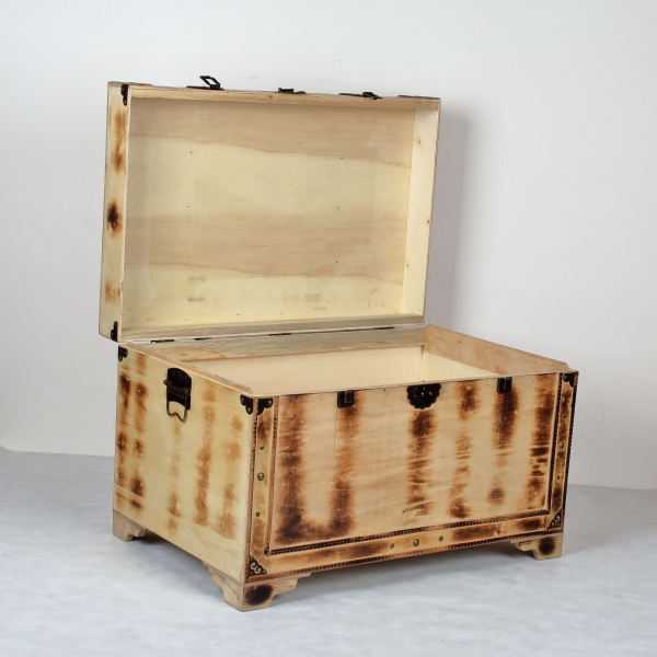 Dřevěná truhla 64x40x výška 36cm