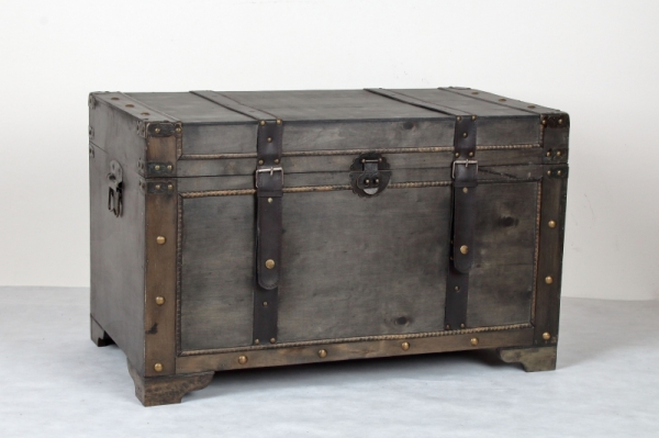 Dřevěná truhla 75x42x46cm