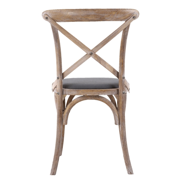 Dřevěná židle s polstrováním 45x50x90cm