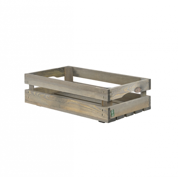 Dřevěné bedýnky sada 3 velikostí - š 46,3/52,5/59 cm