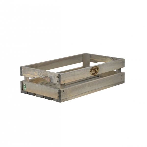 Dřevěné bedýnky sada 3 velikostí - š 46,3/52,5/59 cm