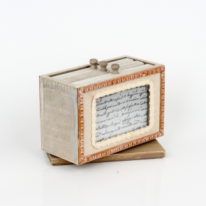 Dřevěné fotoalbum 