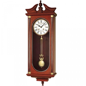 Dřevěné hodiny kyvadlové 31x13,5x85cm