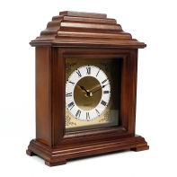 Dřevěné hodiny stolní 28x24x10cm