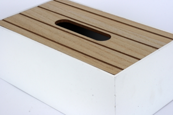 Dřevěné krabička na kapesníky 25x14,5x9cm