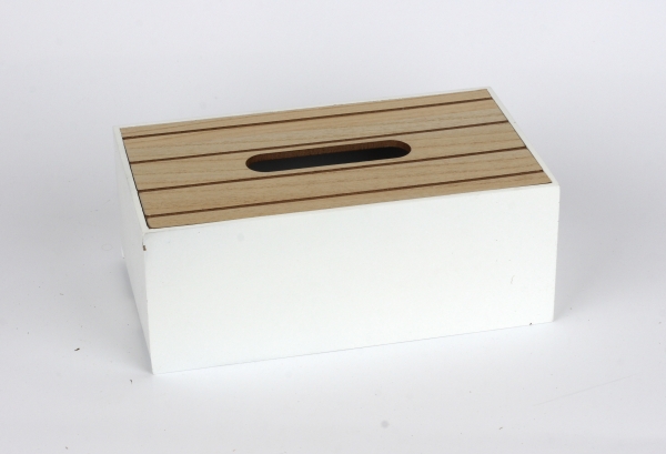 Dřevěné krabička na kapesníky 25x14,5x9cm