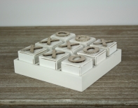 Dřevěné piškvorky 15x15x4,5 cm