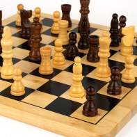 Dřevěné šachy