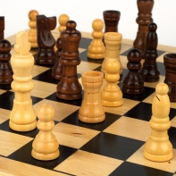 Dřevěné šachy