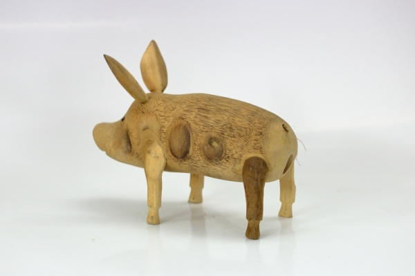 Dřevěné sochy do zahrady 26cm