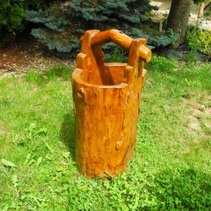Dřevěné vědro 71cm