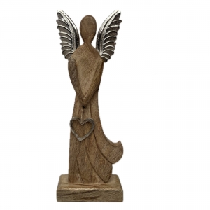 Dřevěný anděl Michael 36 cm 