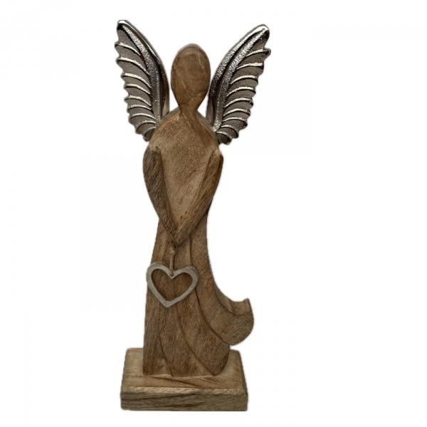 Dřevěný anděl Michael 36 cm 