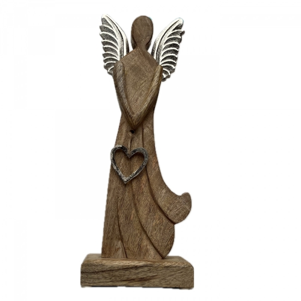 Dřevěný anděl Michael 36 cm 