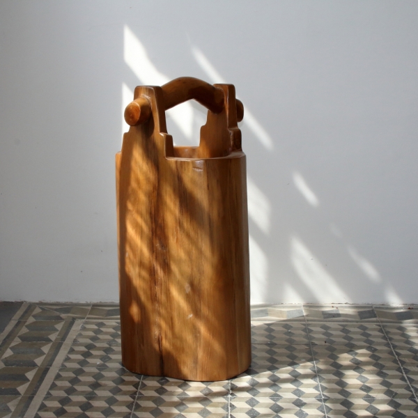 Dřevěný džber 66cm