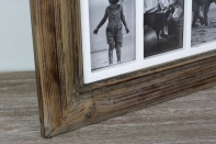 Dřevěný fotorámeček na 6 fotografií 47x47cm