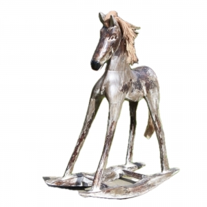 Dřevěný houpací kůň 60cm