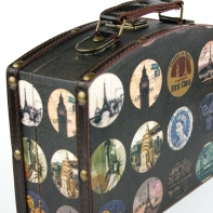 Dřevěný kufřík 2ks