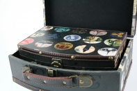 Dřevěný kufřík 2ks