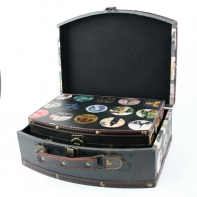 Dřevěný kufřík 2ks