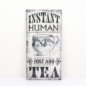 Dřevěný obraz TEA 30x60cm