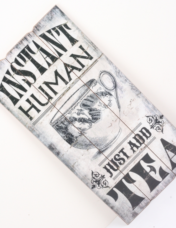 Dřevěný obraz TEA 30x60cm