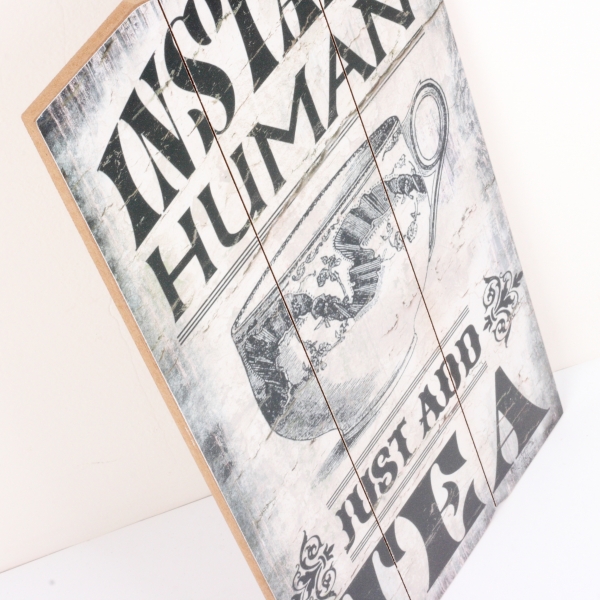 Dřevěný obraz TEA 30x60cm