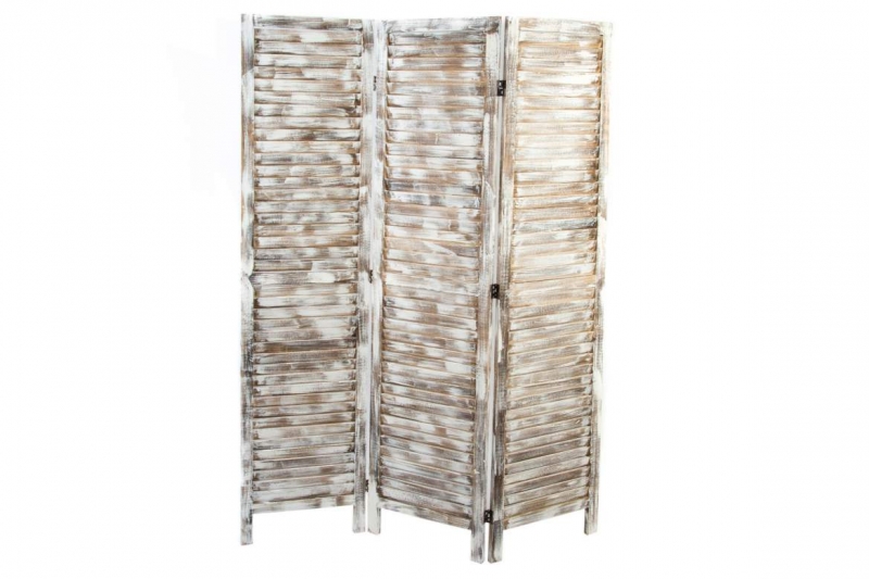 Dřevěný paravan s patinou 170x120cm