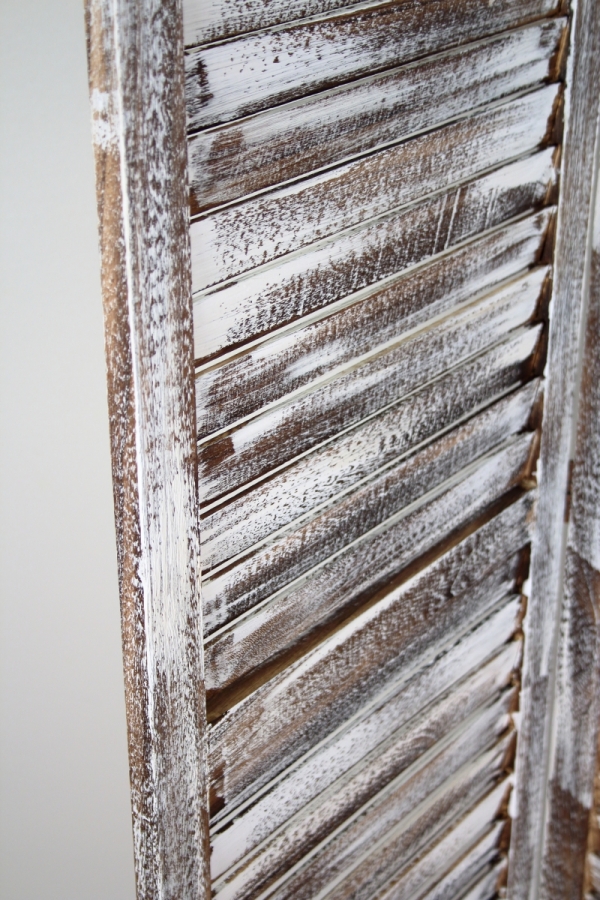 Dřevěný paravan s patinou 170x120cm