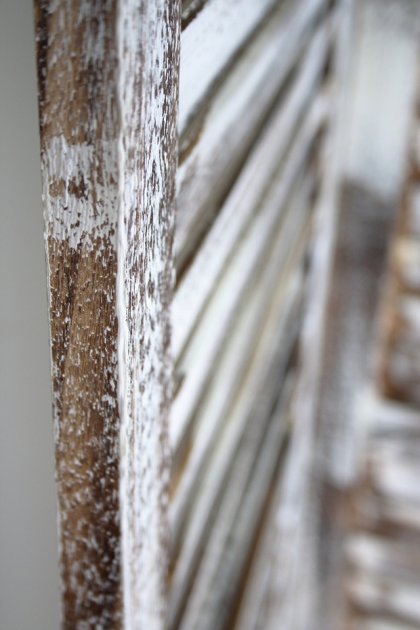 Dřevěný paravan s patinou 170x120cm