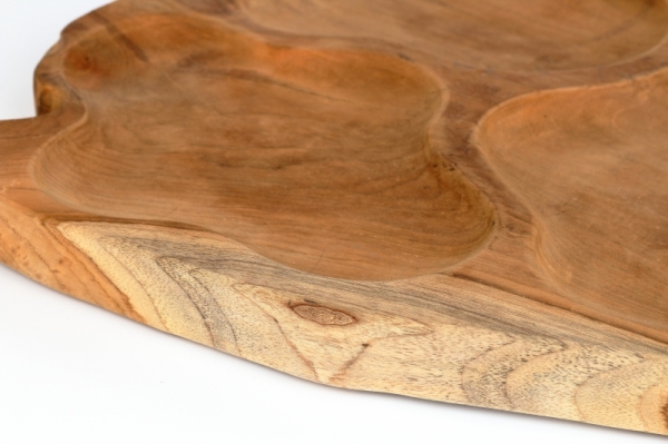 Dřevěný podnos XXL na tatarák a vepřové koleno