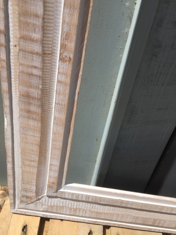 Dřevěný rám na zrcadlo 90x60cm II.jakost