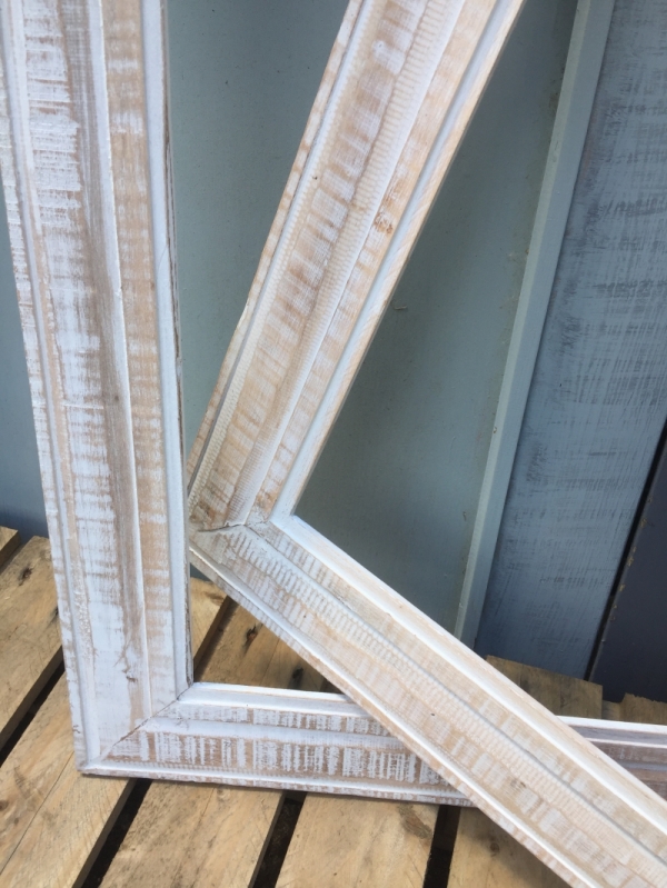 Dřevěný rám na zrcadlo 90x60cm II.jakost