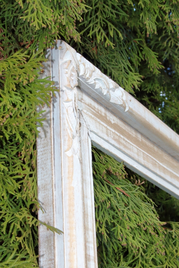 Dřevěný rám na zrcadlo světlý 75x160cm 