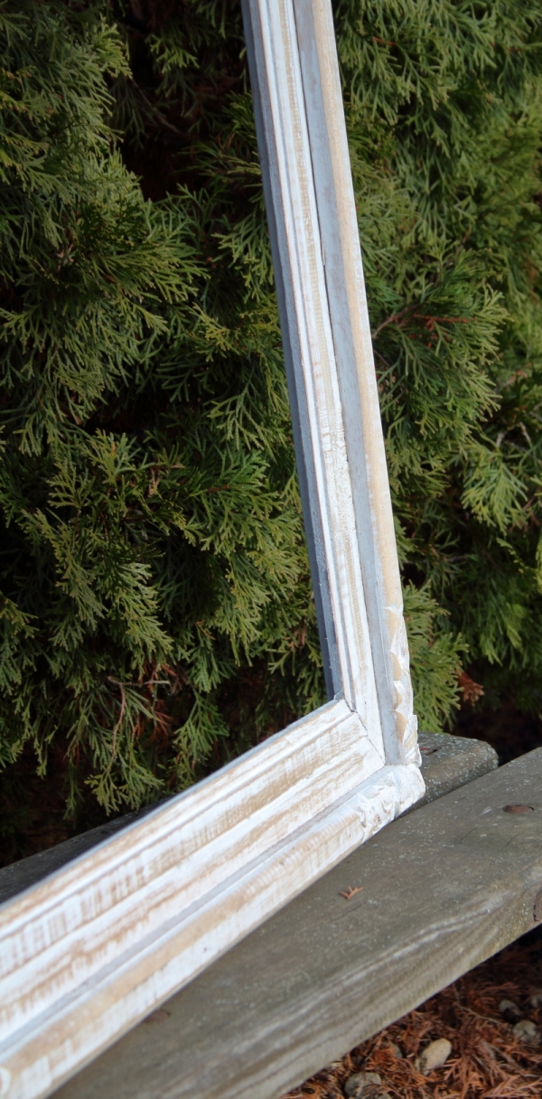 Dřevěný rám na zrcadlo světlý 75x160cm 