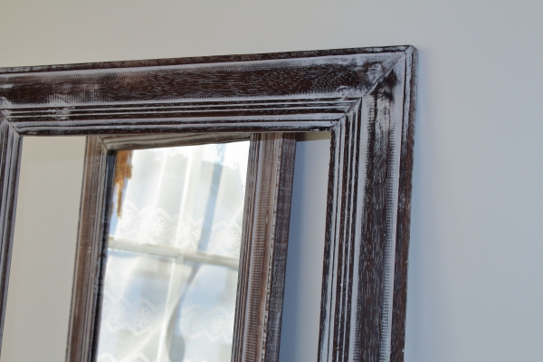 Dřevěný rám s patinou 90x60cm