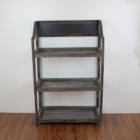 Dřevěný regál s tabulí 98cm