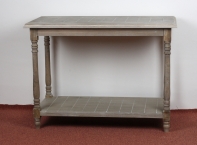 Dřevěný stůl/ostrůvek antik 122,5x60,5x90cm