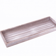 Dřevěný tác s patinou 40x15cm