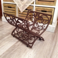 Držák na dřevo litinový