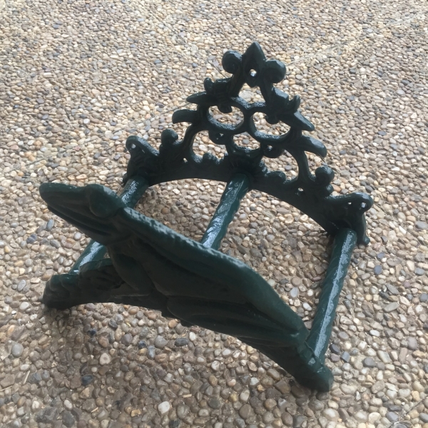 Držák na hadici nástěnný žába 25,5x16,1x17,9cm