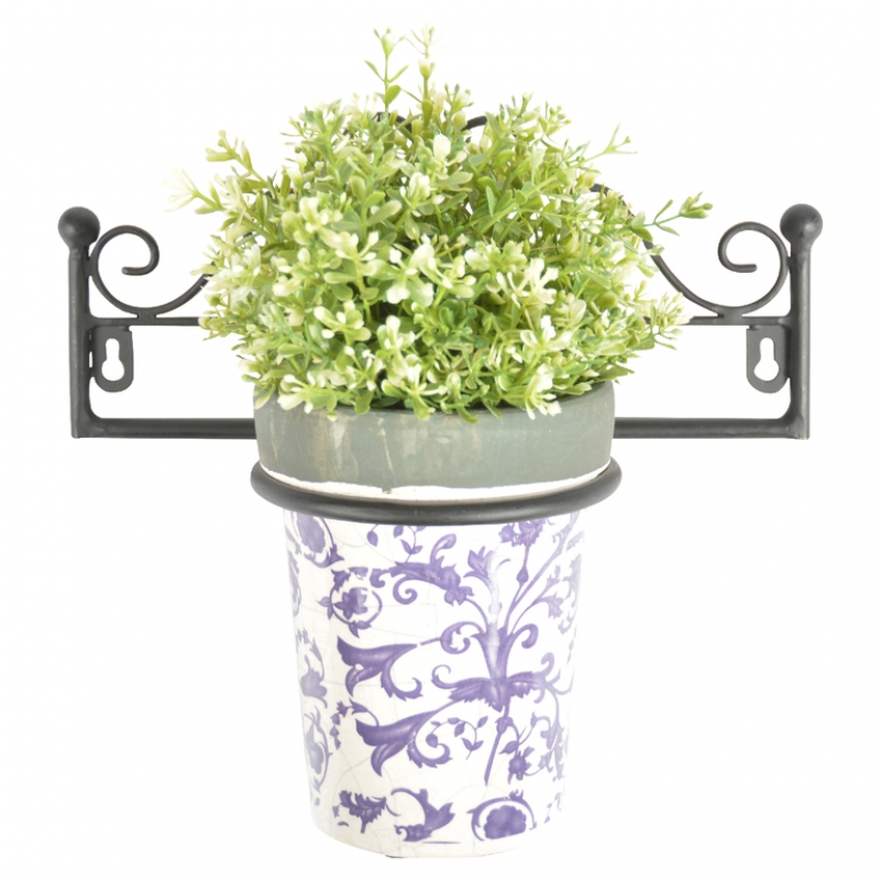 Držák na květináč s ornamenty