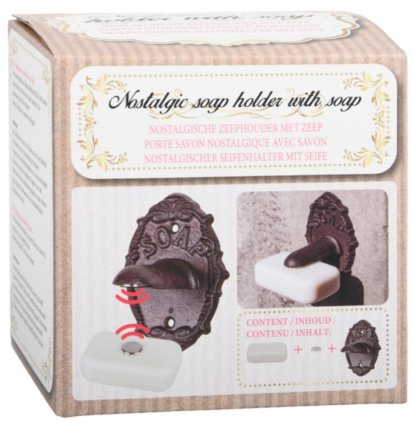 Držák na mýdlo s magnetem 8,1x7,7x10,8cm