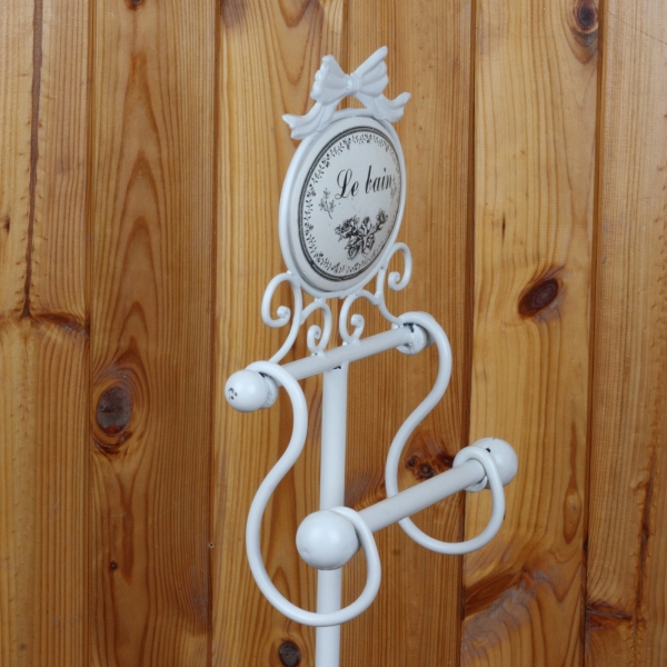 Držák na toaletní papír ve vintage stylu Le bain 73cm