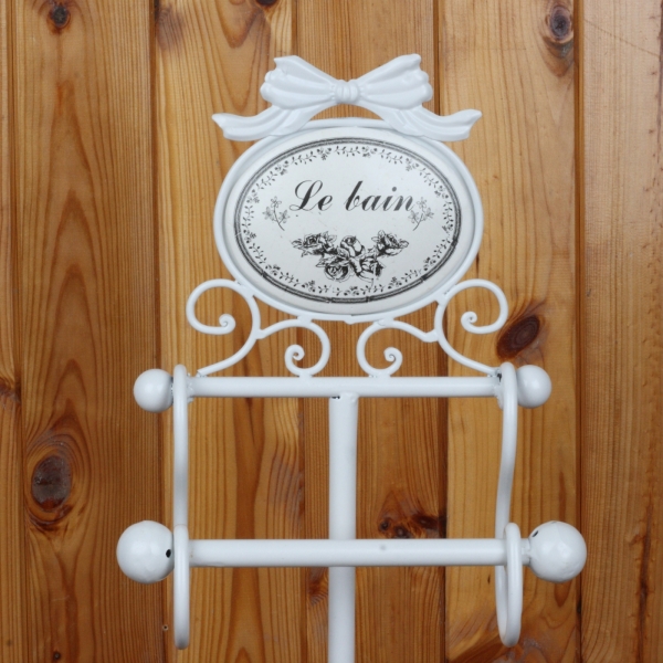 Držák na toaletní papír ve vintage stylu Le bain 73cm