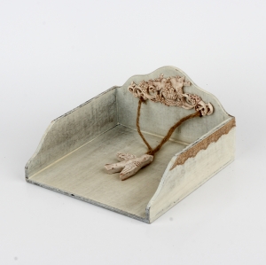 Držák na ubrousky  s ornamentem 20x20cm 