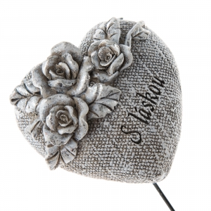 Dušičková výzdoba na hrob - zápich 14 cm