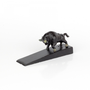 Dveřní zarážka býk 14cm