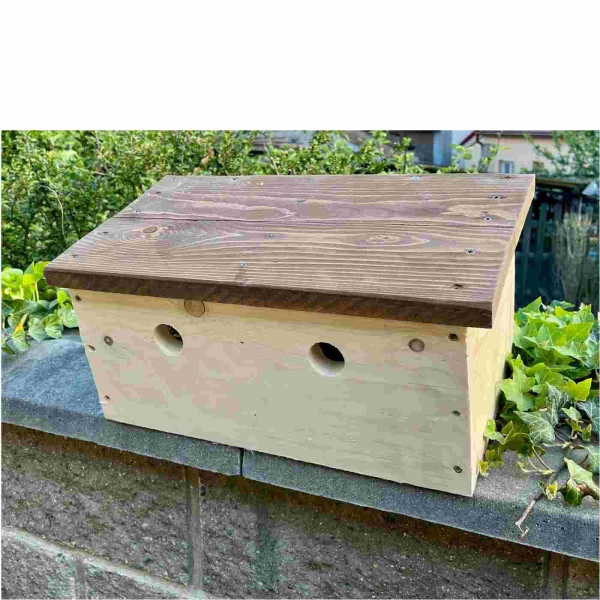 Dvojbudka pro vrabce 22 x 42 x 24 cm